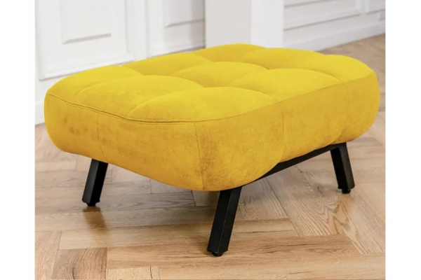 Пуф 1114 жёлтый