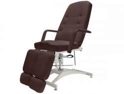 Кресло педикюрное Гармония-1 гидравлика Анатомическая шоколадный