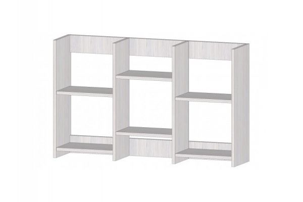 Полка книжная средняя анкор светлый