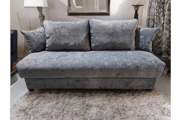 Диван Престиж 1 НПБ ткань Nevada-09 темно-серый