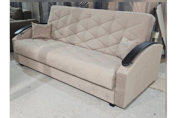 Диван Престиж-16 НПБ ткань Tron-02 бежевый