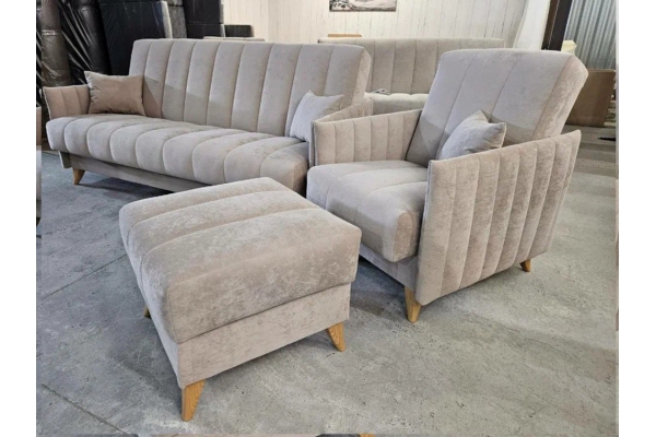 Комплект Престиж-3 Д+К+П НПБ ткань Joy-03 бежевый