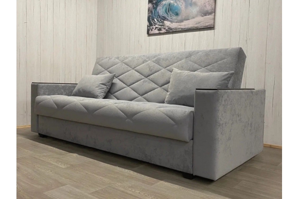 Диван Престиж-15 НПБ ткань Sensey silver