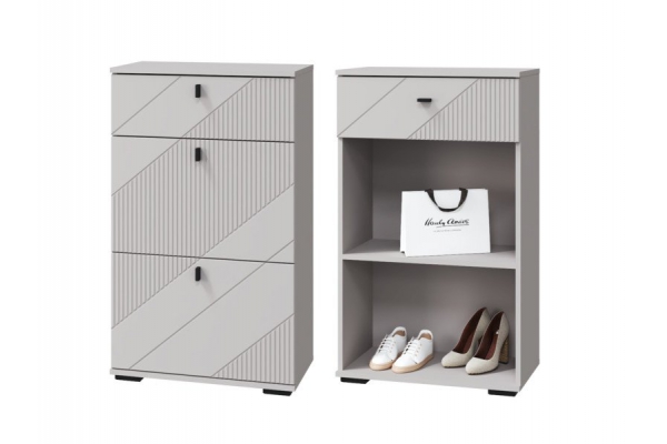 Тумба с дверками и ящиком Кашемир