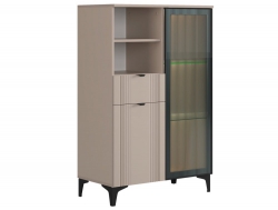 Комод 2 Рич со стеклом