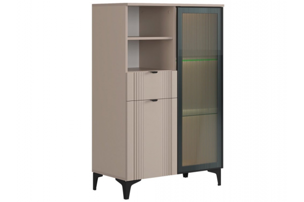 Комод 2 Рич со стеклом