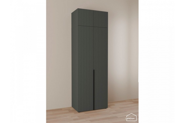 Шкаф с антресолью Linnea MHR-2A-4 Графит