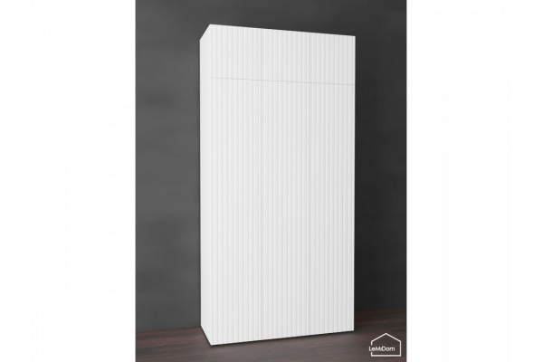 Шкаф с антресолью Linnea MHR-3POA-2 Белый глянец