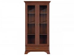 Шкаф-витрина S320-REG2W1S Кентаки каштан