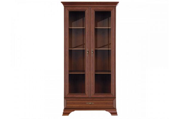 Шкаф-витрина S320-REG2W1S Кентаки каштан