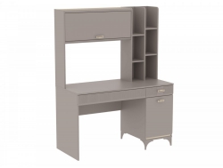 Стол письменный с надстройкой Сиде Мокко
