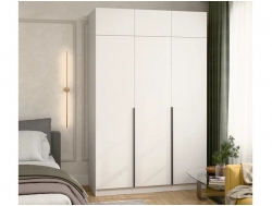 Шкаф 3-хстворчатый с ящиками и антресолью и доводчиками Сити