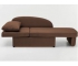 Диван 1050 левая ориентация коричневый