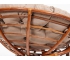 Кресло Papasan 23/01 W с подушкой Pecan, экошерсть Коричневый