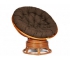 Кресло-качалка Papasan w 23/01 B с подушкой Cognac, ткань Коричневый
