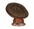 Кресло-качалка Papasan w 23/01 B с подушкой Pecan, ткань Коричневый