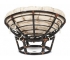 Кресло Papasan 23/01 W с подушкой Antique brown, ткань Старт