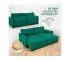Диван 9999 изумрудный