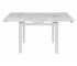 Стол раздвижной Альдo-mini 800*800 мм Винтажная сосна/белый