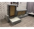 Диван Белиз с оттоманкой с подлокотниками Veluta LUX 52