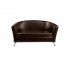 Диван 2Д Бо кожзам Teos Dark Brown