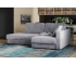 Диван-кровать угловой Бостон Onix 13 темно-серый