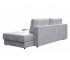 Диван-кровать угловой Бостон со стежкой Onix 13 темно-серый