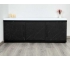 Экран под ванну МДФ Alt Black 1600 мм черный мрамор