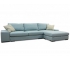 Угловой диван Жанель с приставным пуфом