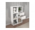 Стеллаж напольный с ящиками арт. 351 белый