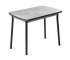Стол Гранд 1250 мм раздвижной Цемент