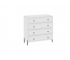 Комод «Пандора» - 414.004.000 Белый снег, Белый матовый