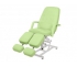 Кресло педикюрное Гармония-2 гидравлика Анатомическая зеленый