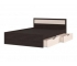 Кровать Гармония с ящиками 140х200 см Венге/Дуб белфорд