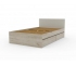 Кровать Монблан с ящиками 120х200 см Кашемир
