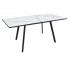 Стол раздвижной прямоугольный KSt 1400*800 мм Мрамор белый