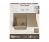 Кухонная мойка Uperwood Quartz UPD-03-02 бежевая матовая