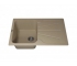 Кухонная мойка Uperwood Quartz UPD-04-02 бежевая матовая