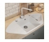 Кухонная мойка Uperwood Quartz UPD-06-01 белая матовая