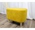 Пуф овальный Lekki велюр Yellow