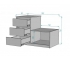 Комод Мальта K206