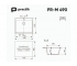 Мойка Practik PR-M 490-004 черный оникс