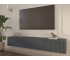 Тумба под ТВ подвесная (комплект из 2-х) Lines MTV3 Графит