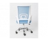 Кресло офисное BN 7166 белый-голубой