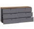 Комод 16.240 Остин Серый Графит