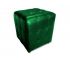Пуф зеленый кожзам Green