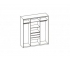 Шкаф-купе арт 012 Бодега белая