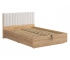 Кровать с подъемным механизмом Юлия 140х200 см дуб сонома