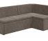 Скамья угловая «Лондон» со спальным местом Исп.2 Дуб Сонома трюфель, Микровелюр Wellmart Latte