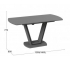 Стол обеденный «Дели» Тип 2 Серый софт, Стекло матовое серое